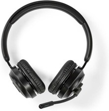 NEDIS Cuffie per PC |  on-ear  | Stereo | Bluetooth | Microfono pieghevole |
