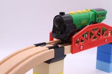 10(Br&uuml;cken-)Adapter f&uuml;r Duplo-/Brio-/Lillabo-/Playtive-Eisenbahn