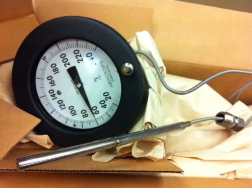 ASHCROFT DIAL THERMOMETER C-600A-02-C12-B08-A1-L01-AK 20-240F *NIB*
