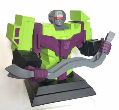 2003 Hasbro Transformers Devastator  Hard Hero Cold Cast Porcelain Bust 