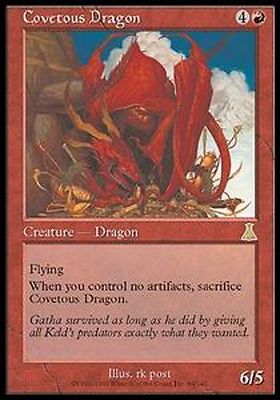 *MRM* ENGLISH Dragon Avide - Covetous Dragon MTG Magic UDS