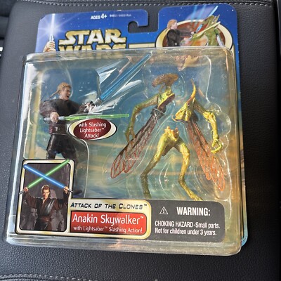 Star Wars Blue Card Attack of the Clones Accessory Sets MOSC