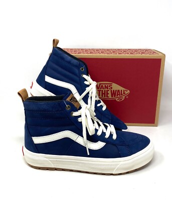 Vans Men’s Sk8-Hi MTE Dress Blues Nubuck Shoes: VN0A5HZYA07: Size 10.5 - VANS Sk8-Hi MTE-1 Blue for sale online | eBay main image 2