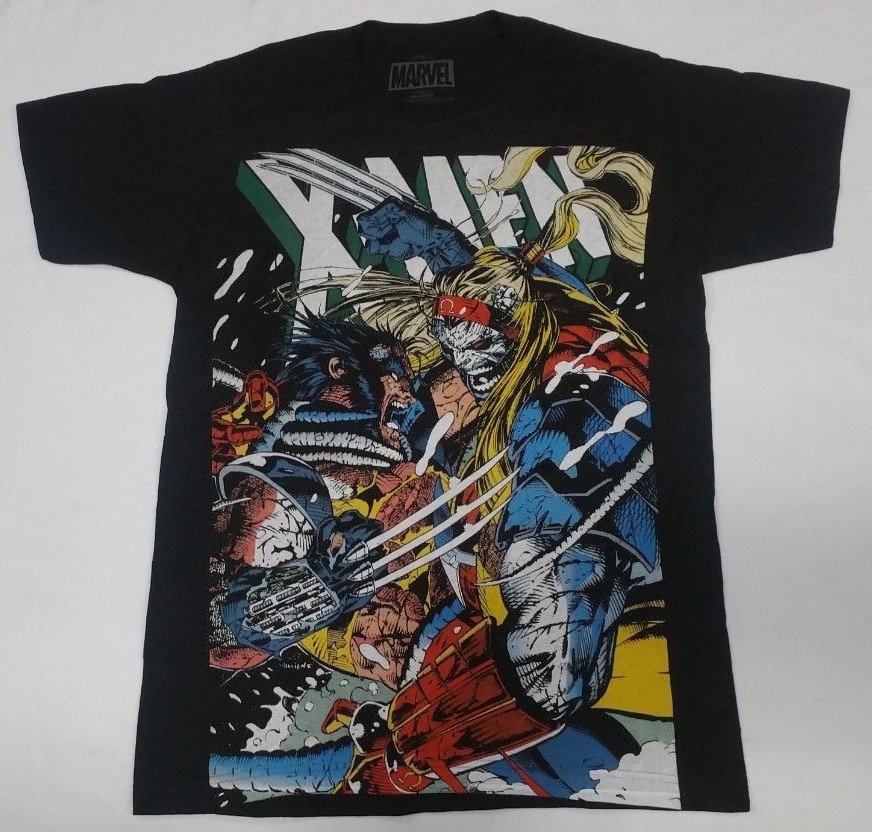 X-Men Wolverine vs Omega Marvel Liscensed Adult T Shirt S M L XL