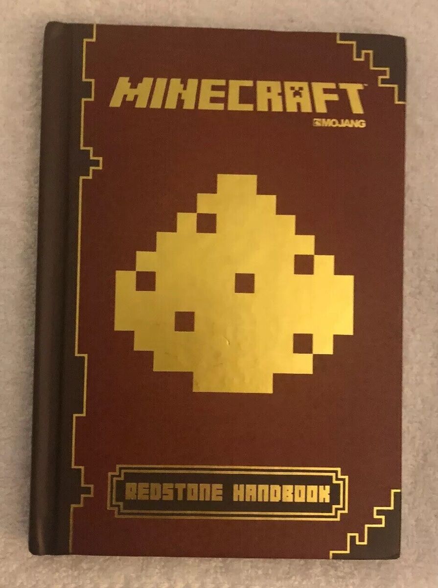 Minecraft Redstone and Essential Handbook Pair Two Official Mojang Books  9780545685153