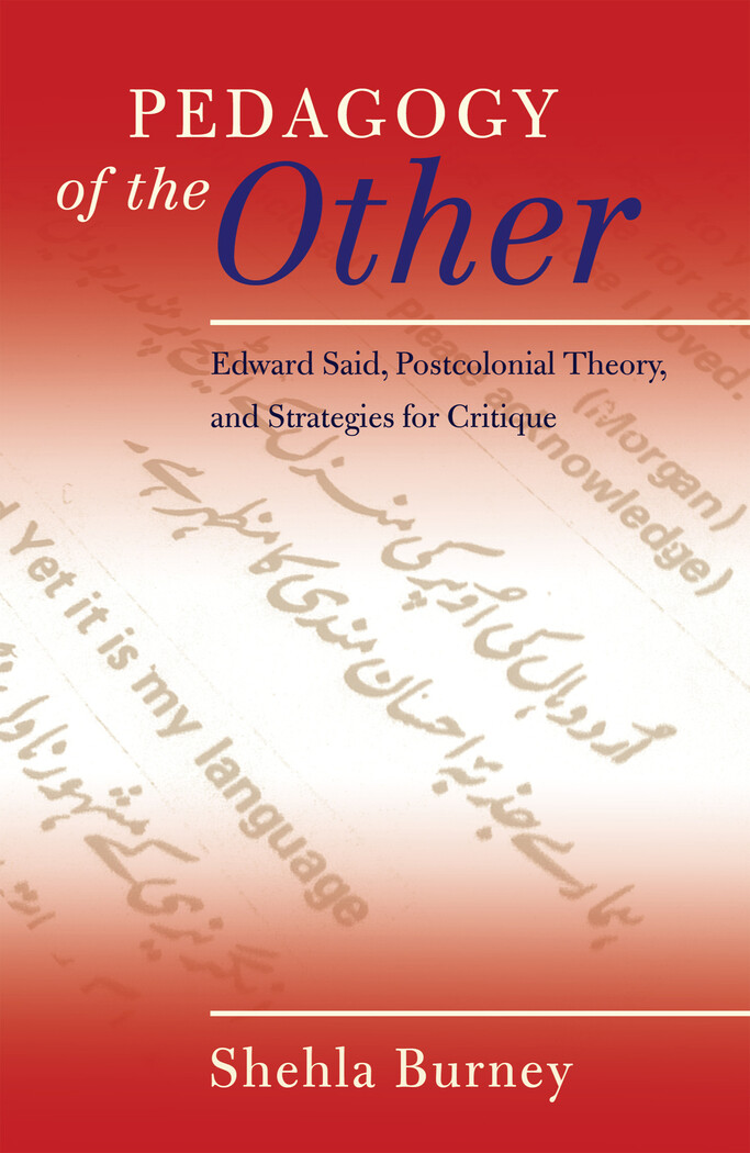 Thumbnail - Shehla Burney / Pedagogy Of The Other