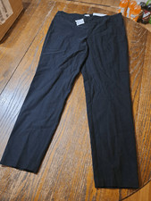 New Size 14 Cato Black Mid Rise Slim Fit Pull On Elastic Waist Pants NWT
