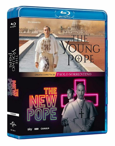 neue Box The Young Pope + The New Pope-Coll cpl (Box + 6 Bluray) vers italy