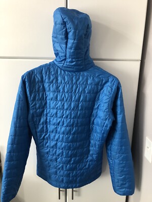 NWT Patagonia Men's Nano Puff® Hoodie Jacket Andes Blue Size NWT Patagonia Men's Nano Puff® Hoodie Jacket Andes Blue Size