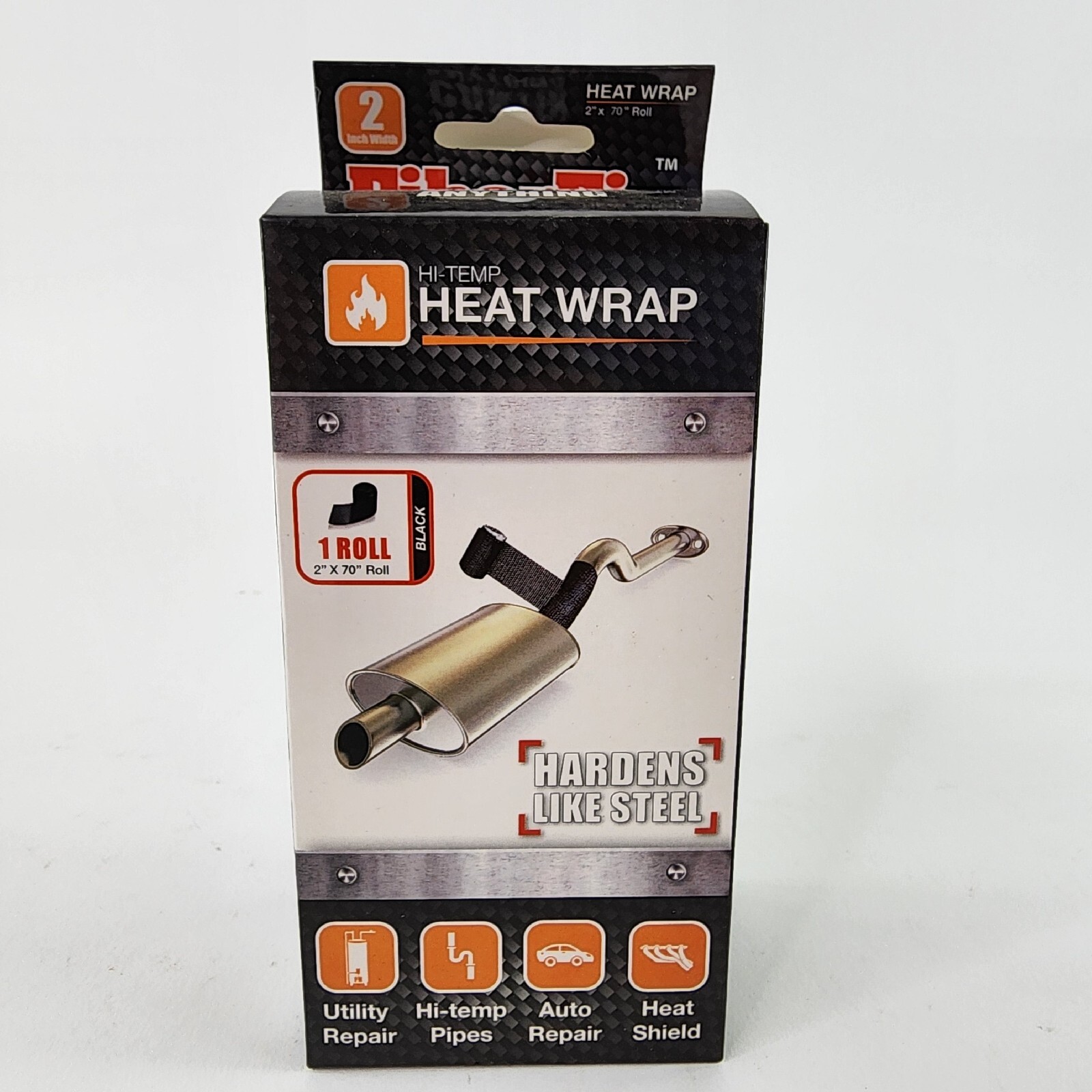 FiberFix 2" x 70" Heat Wrap Repair Tape Muffler Exhaust Repair EXP 2017