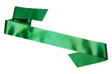 CHEAP BASIC PLAIN BLANK HEN PARTY SASHES SATIN RIBBON 100MM 10CM MAKE YOUR OWN!