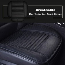 Luxury Leather Car Interior Car Seat Cover Pad Soft Comfortable With Cushion