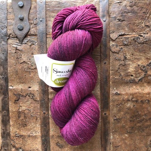 Dream In Color Smooshy Sock Yarn 100% Merino Superwash 030 Sundown Orchid 450 Yd