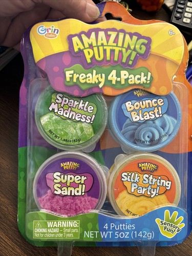 Grin Studios AMAZING PUTTY freaky 4 Pack - 第 1/7 張圖片