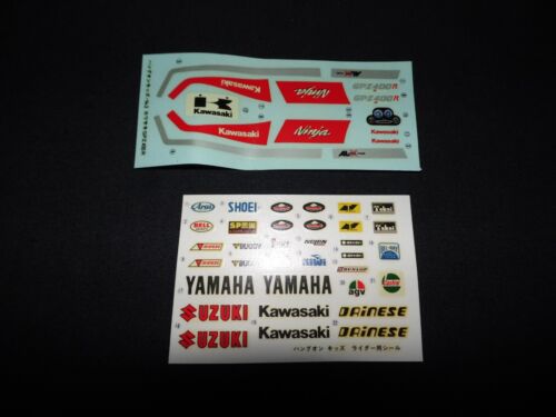 AOSHIMA 1/18 HANG ON KIDS deformiert Kawasaki GPZ400R Motorrad Modellbausatz - Bild 3 von 3