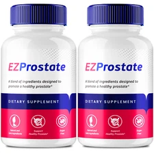 (2 Pack) EZ Prostate Capsules, EZProstate Men Health Prostate Supplement Pills