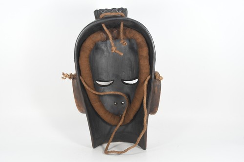 Wooden Buddha Vintage Handmade Wall Hanging Mask Vintage Buddhism Collectibles - Picture 6 of 7