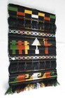 Vintage handmade Ecuadorian Tapestry South American Wall Art Hanging Rug Tribal — photo 3