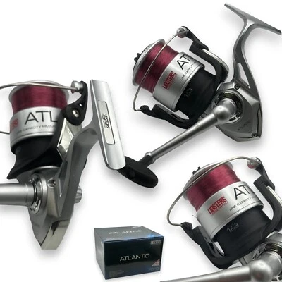 LIDSTERS FISHING SUPPLIES LTD NEU GROSSE ATLANTIC 7000 FD MEERESANGELN LIDSTER STRAND PIER ROLLE LILA SCHNUR 70