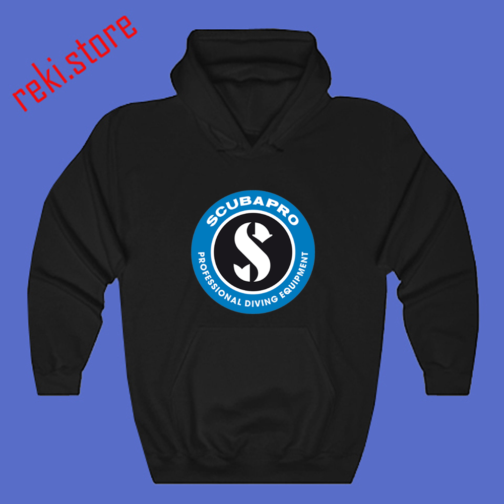 Scubapro Logo Men's Black Hoodie Sweatshirt Size S3XL eBay