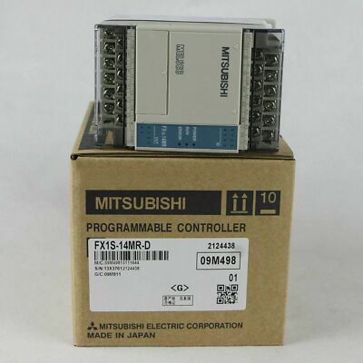 New   Programmable Controller FX1S-14MR-D FX1S14MRD 1 year warranty #F1
