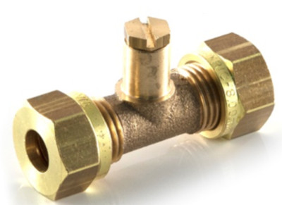 Messing Druckprüfstellenverschraubung 3/8'' 1/2''