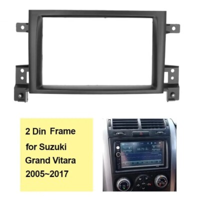 7'' 2Din For 2005-17 Suzuki Grand Vitara Car Radio Fascia Panel Frame Accessories