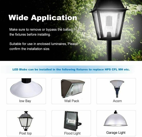(200W Equival) 45W LED Corn Bulb Lights E26 Standard Base For Garage Warehouse - Picture 7 of 11