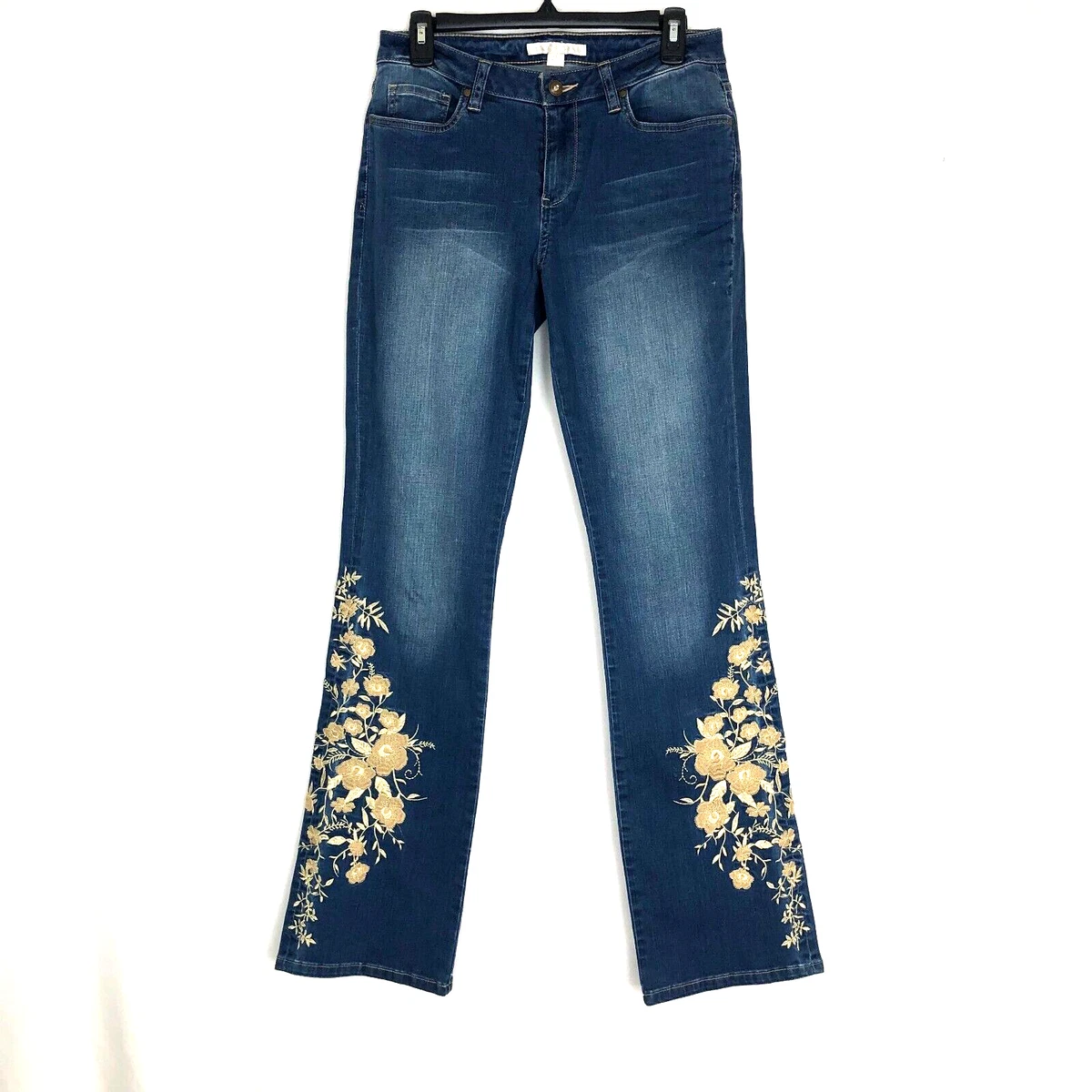 Boston proper shop embroidered jeans