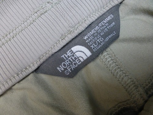 THE NORTH FACE Women Aphrodite 2.0 Capri Pant XLarge Beige Stretch Drawstring - Picture 2 of 7