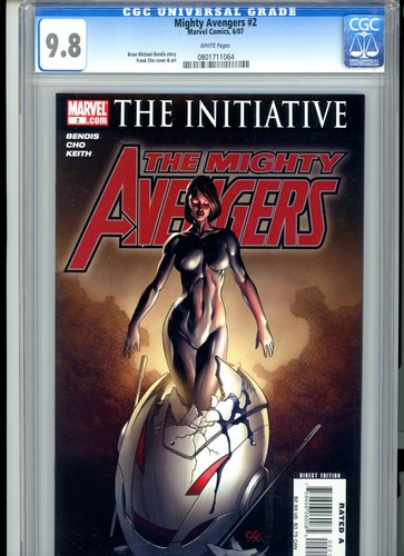Mighty Avengers #2 2007 Marvel Comics CGC 9.8 White