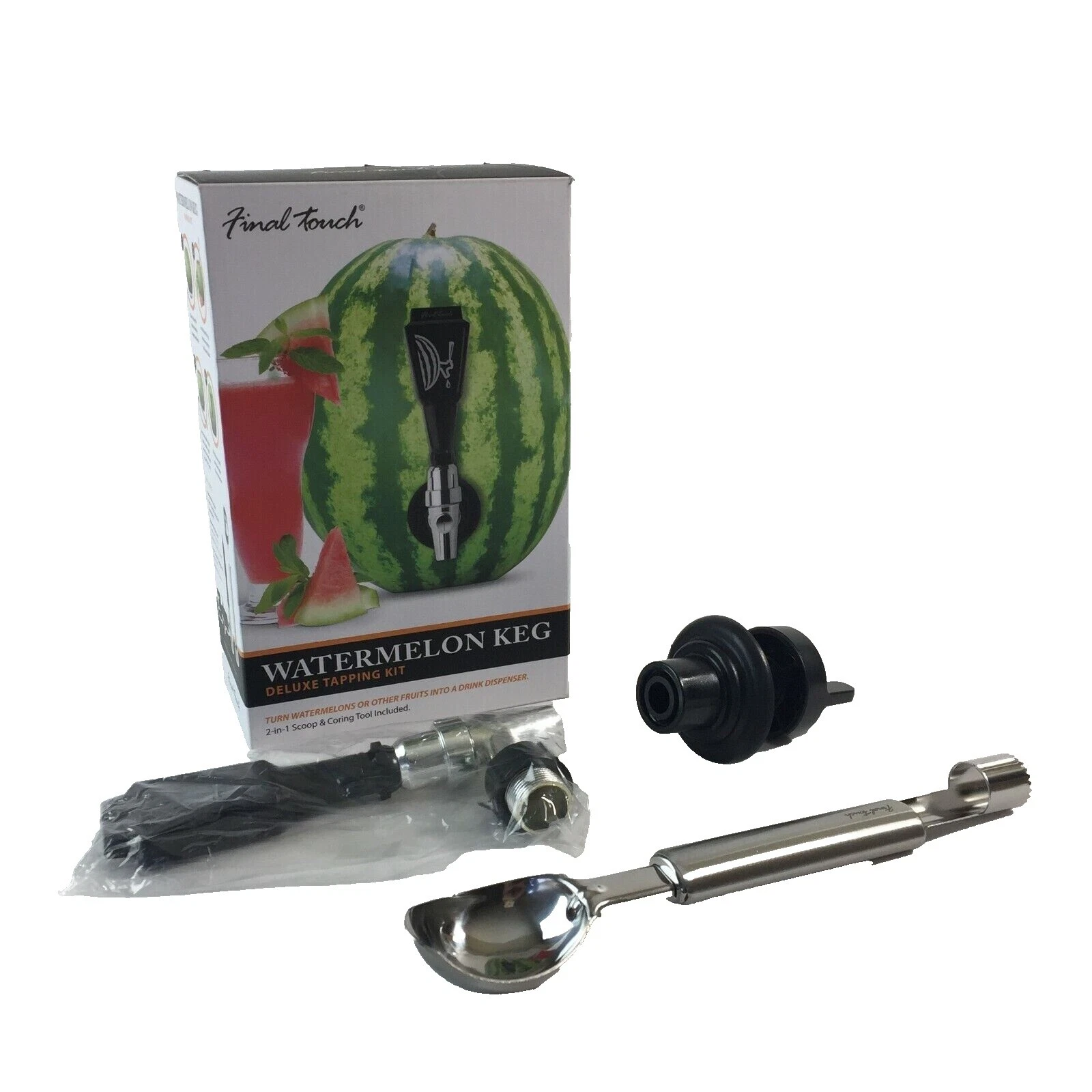 Black Barrel/Keg Plastic Liquor & Beer Dispensers