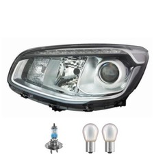 Scheinwerfer Frontscheinwerfer links inkl. OSRAM Lampen H7 für KIA Soul II PS