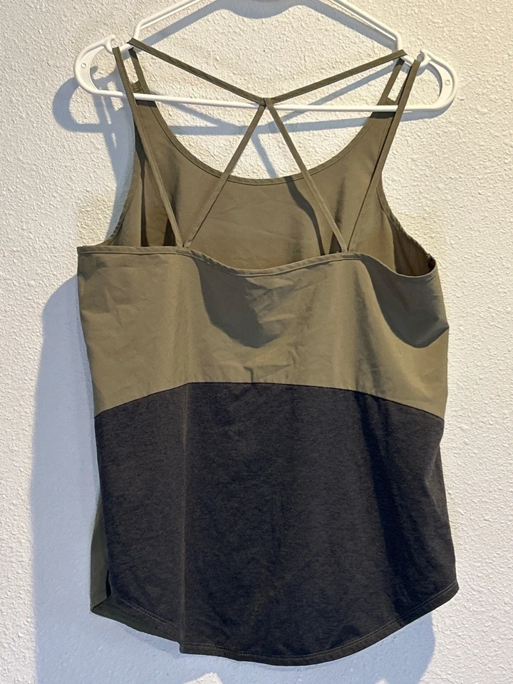 LOLE Майка Athleisure зеленый серый средний без рукавов активный - Изображение 2 из 4