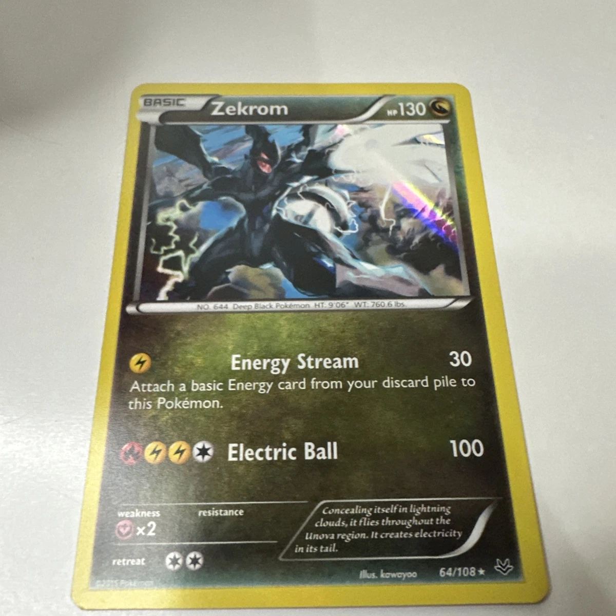 Zekrom 64/108 Roaring Skies for sale | eBay
