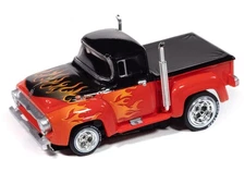 Auto World 4-Gear  - Greatest Hits - 1956 Ford F100 Red/Black - SC413