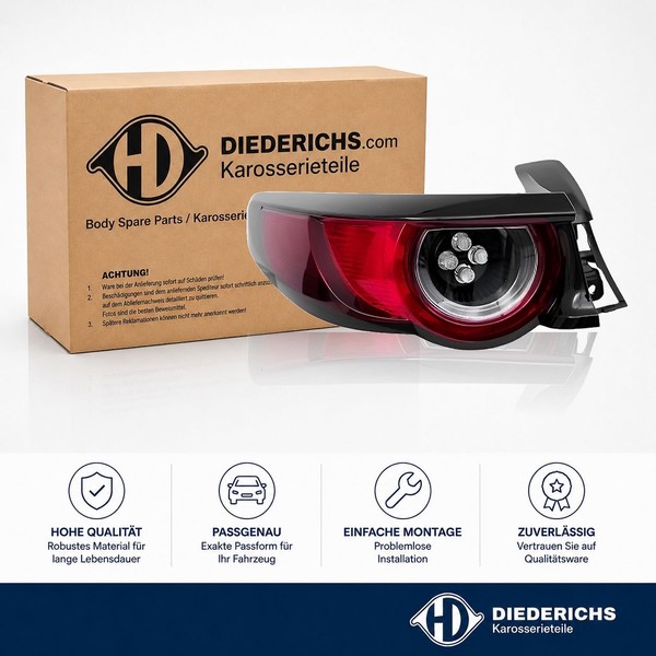 Heckleuchte Links Diederichs 5621091 FÜR Mazda RÜCkleuchte Hecklicht-image