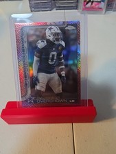2025 Topps Chrome DeMarvion Overshown Leather Football Refractor - Dallas