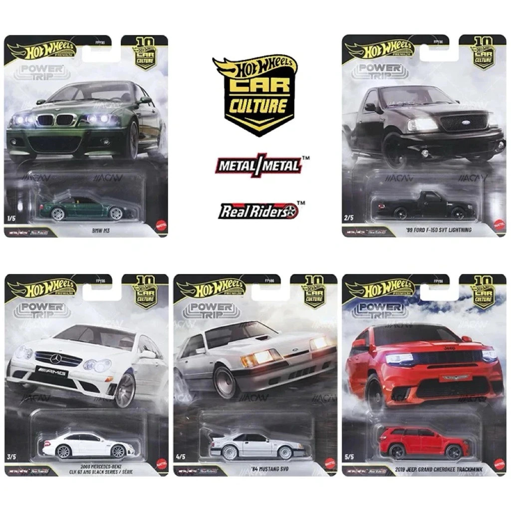 INHAND 2026 Hot Wheels Premium Power Trip ' 1 SET 5 CARS