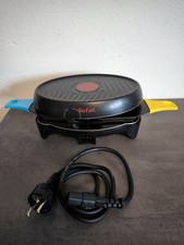 Tefal Raclette per 2 persone con padella e piastra grill