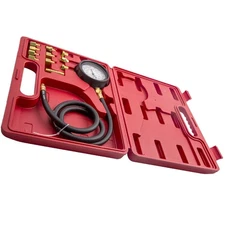 Engine Oil Pressure Tester Gauge Diagnostic Auto Transmission Tube Tool Kit
