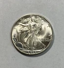 1944-D Walking Liberty Half Dollar Flashy Bright BU++