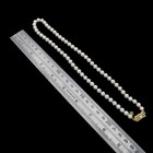 Mikimoto 18k Yellow Gold Japanese Akoya Cultured Pearl 18in Necklace #JB718-2 — photo 7