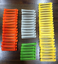 55 Count, Toni Big Body Curver Hair Curlers Rollers Perm Vintage 80s Swing-Arm