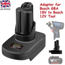 Image of Battery Adapter Converter for Bosch GBA 18V Battery to for Bosch 12V Power Tools