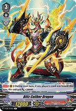 Vanguard TCG card V-EB12/024EN R Blitz Caliber Dragon Team Dragon’s Vanity!