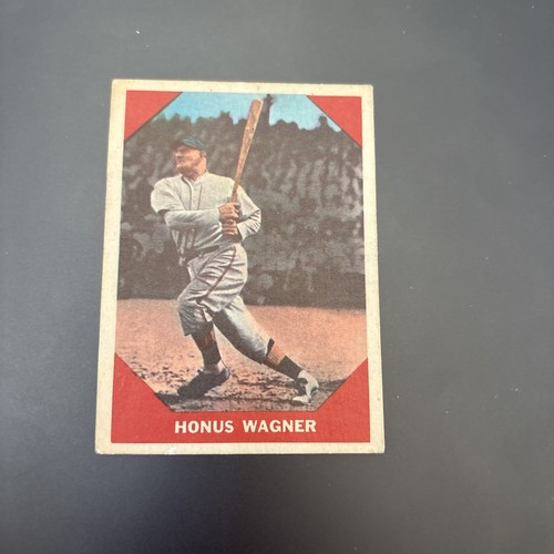 1960 Fleer Baseball Greats Vintage Honus Wagner #62 Excellent Condition