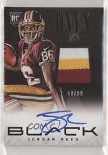 2013 Black Onyx Rookie Materials Signatures Prime 40/99 Jordan Reed #14 Auto 4fb