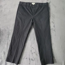 Dockers Pants Mens Size 38x30 Grey Checkered Slim Fit Cotton Blend