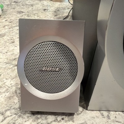 Bose Companion 3 Speaker System 2.1 w/Sub Control Pod Tested Read